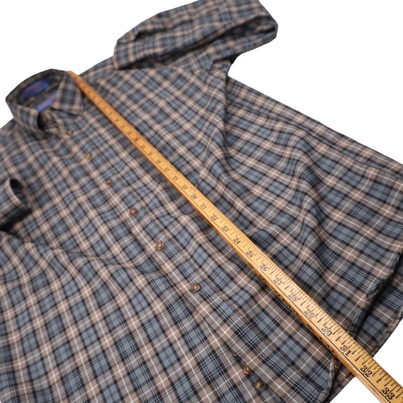 Sir Pendleton %100 Wool Button Down Shirt - Picture 7 of 7